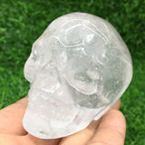 clear quartz  skull  B23