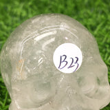 clear quartz  skull  B23