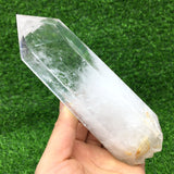 clear quartz   raw tower   B24