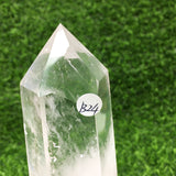 clear quartz   raw tower   B24