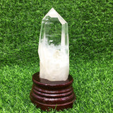clear quartz   raw  tower   B25