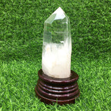 clear quartz   raw  tower   B25