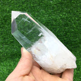 clear quartz   raw  tower   B25