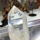 clear quartz   raw  tower   B25