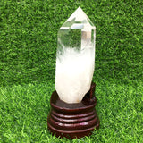 clear quartz   raw tower       B26