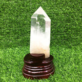 clear quartz   raw tower       B26