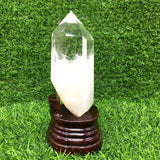 clear quartz   raw tower       B26