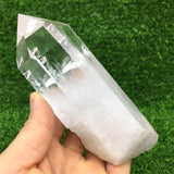 clear quartz   raw tower       B26