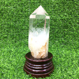clear quartz  raw  tower           B27