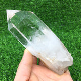 clear quartz  raw  tower           B27