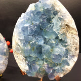 celestite ornaments