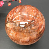 fire quartz sphere   B45