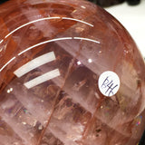 fire quartz sphere    B46