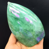 aura fluorite ornaments