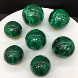malachite sphere