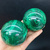malachite sphere
