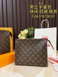 LV M47542#  Men's handbag