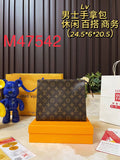 LV M47542#  Men's handbag