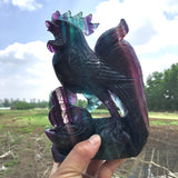 fluorite rooster