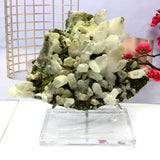 clear quartz specimen