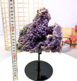 grape agate specimen ornaments