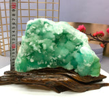 blue argonite specimen ornaments