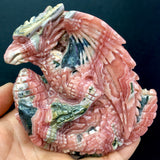 rhodochrosite dragon