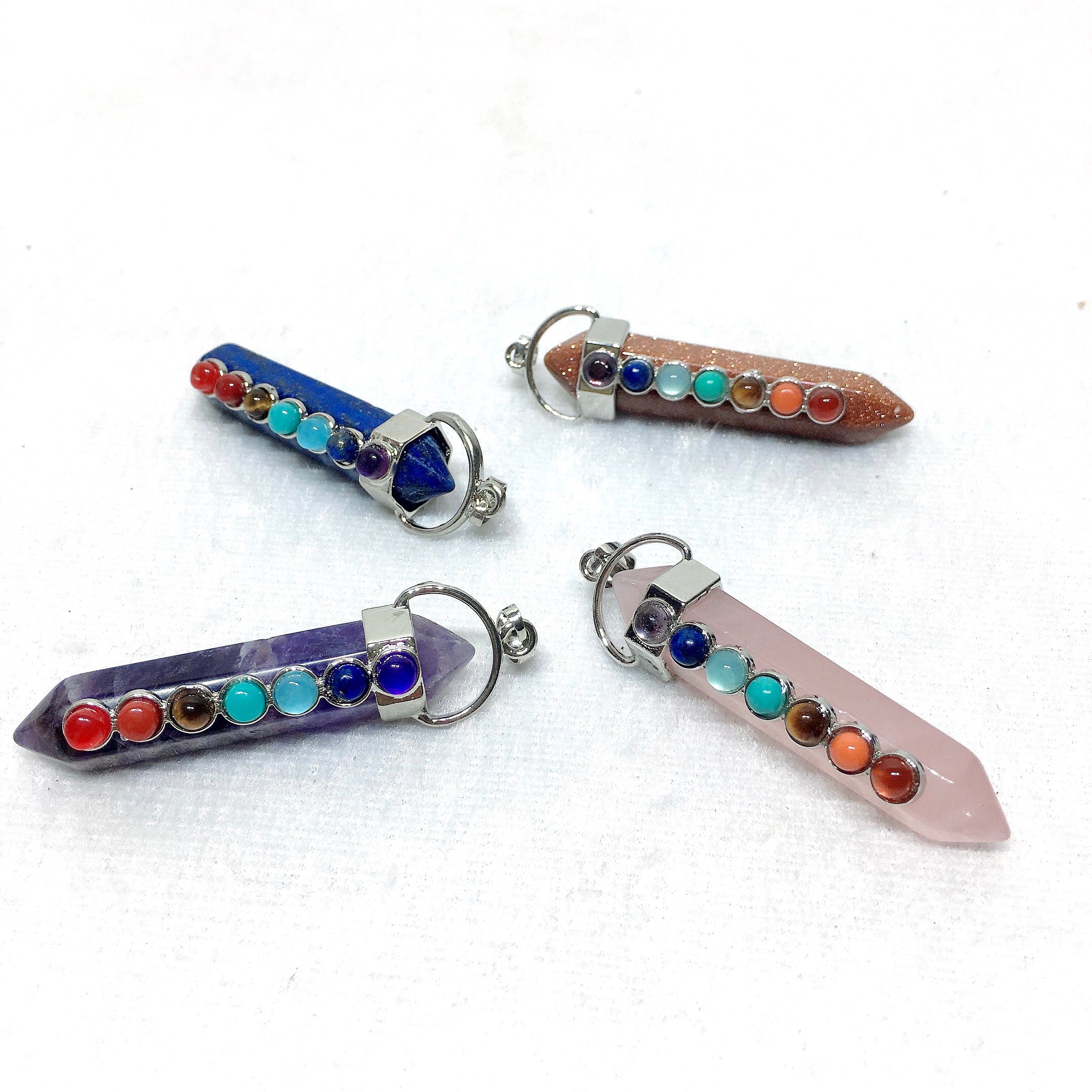 the chakras  pendant