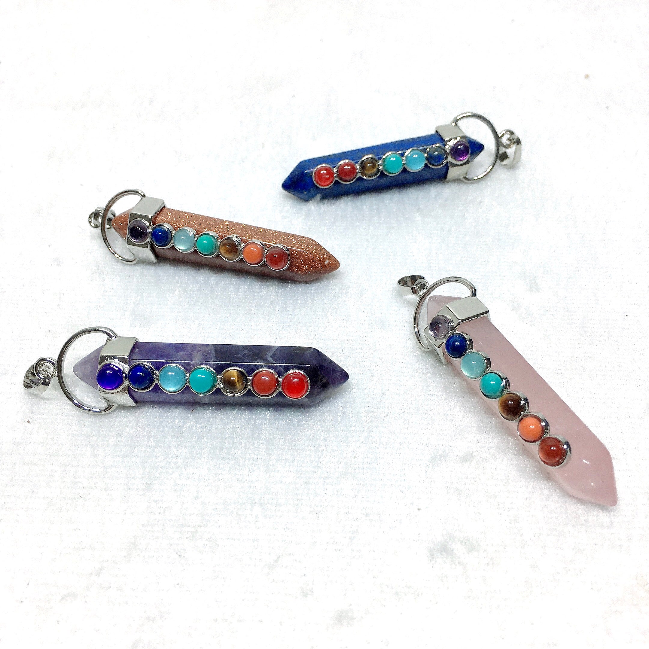 the chakras  pendant