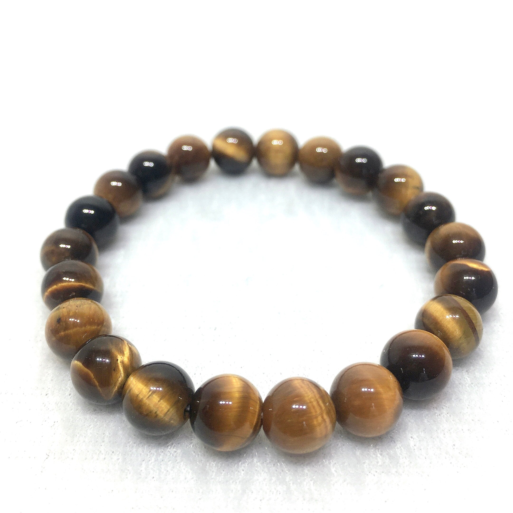 yellow tiger eyes bracelet