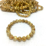 golden rutiles bracelet