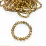 golden rutiles bracelet