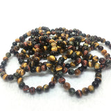colourful tiger eyes bracelet