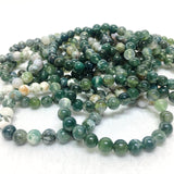 moss agate bracelet