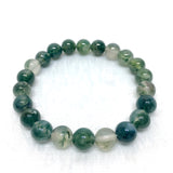 moss agate bracelet