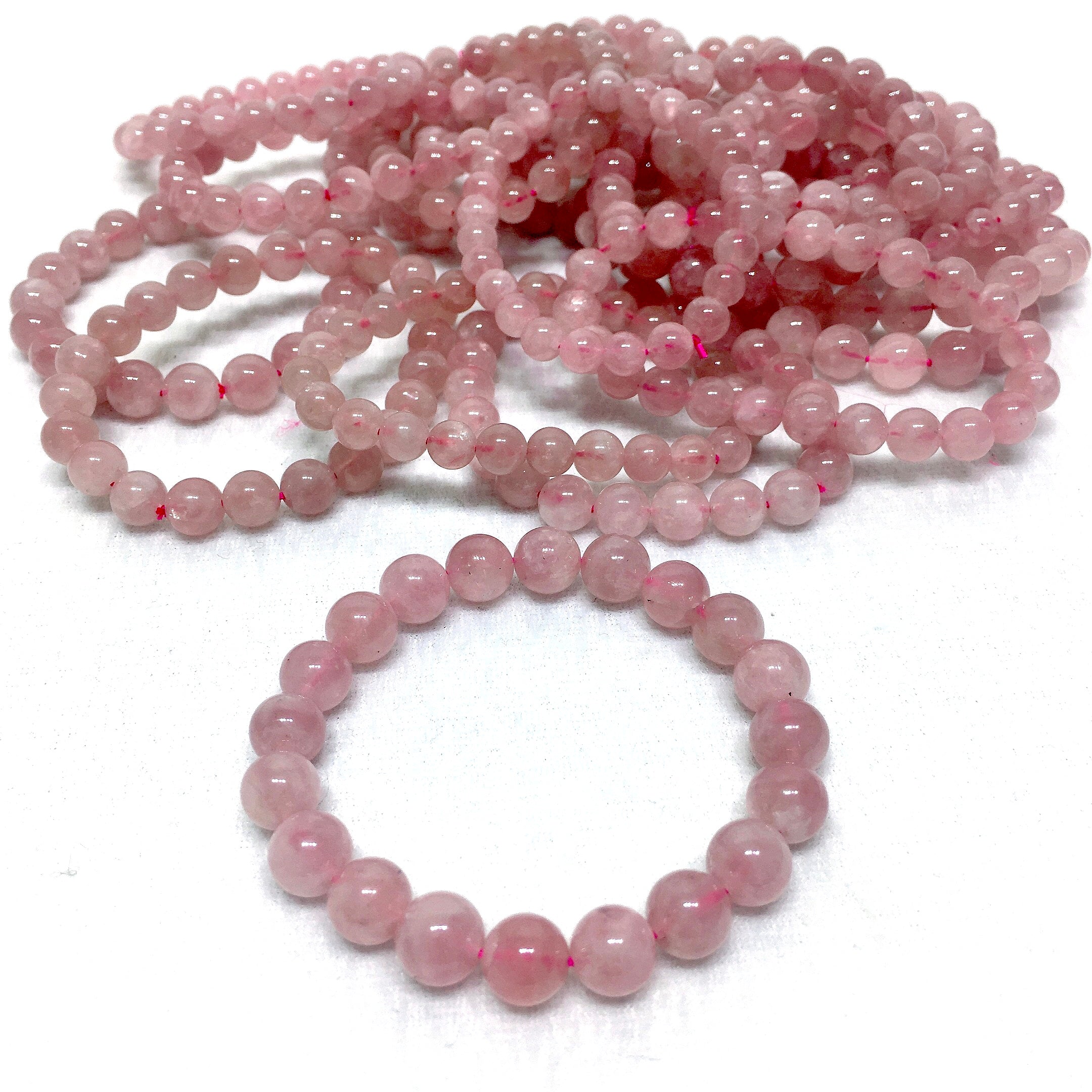 rose quartz bracelet