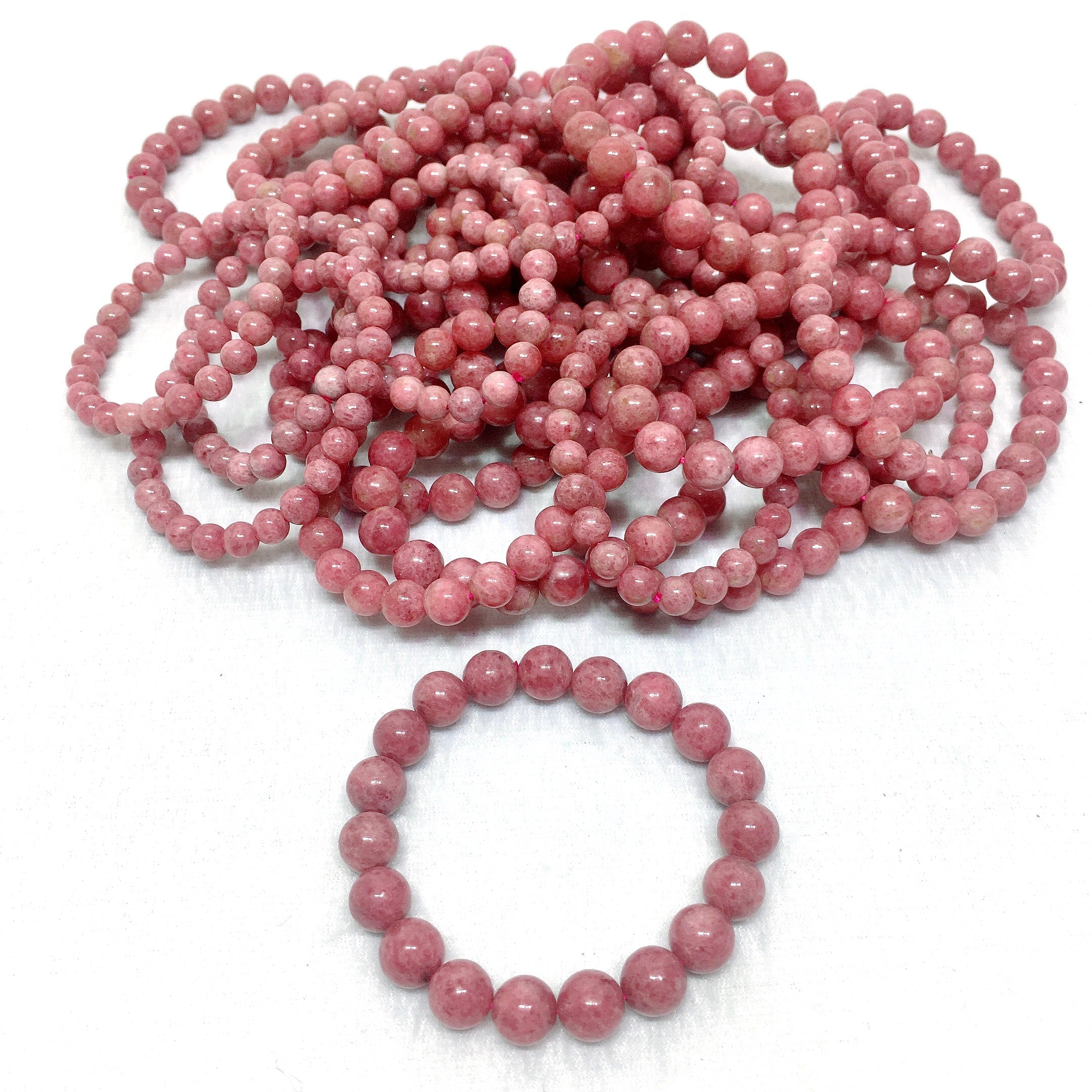 rhodonite bracelet
