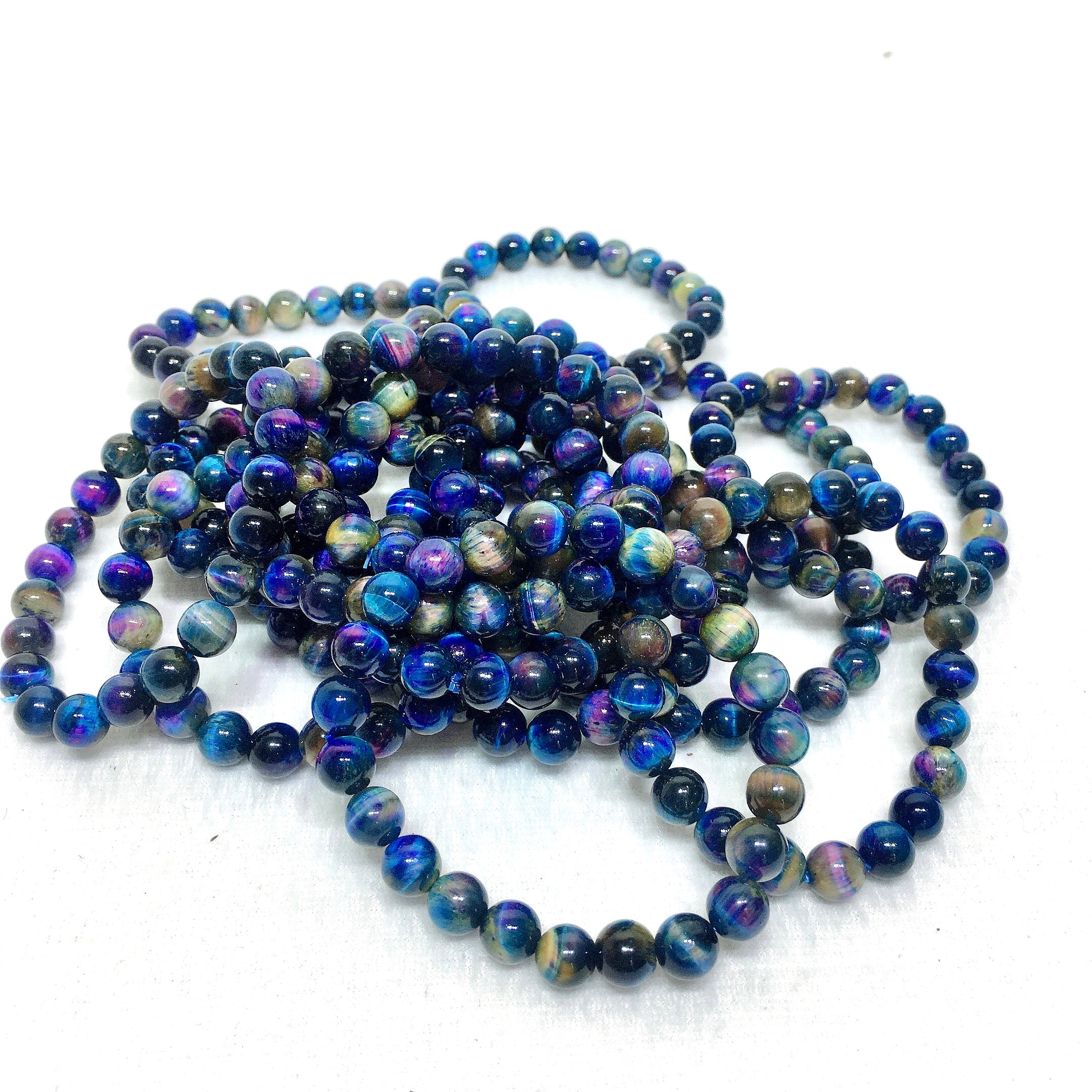 galaxy tiger eye bracelet