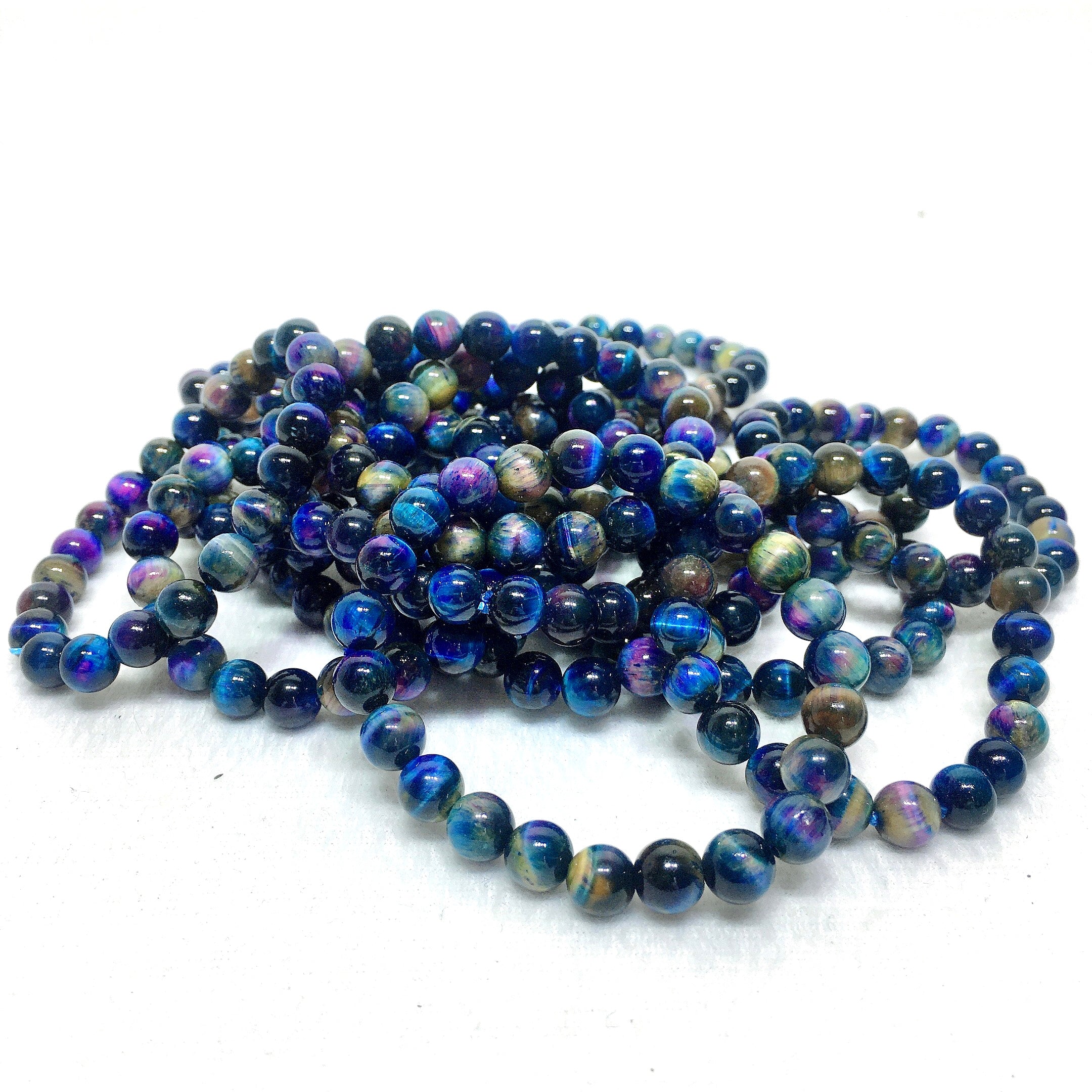 galaxy tiger eye bracelet