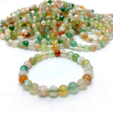 green floral bracelet
