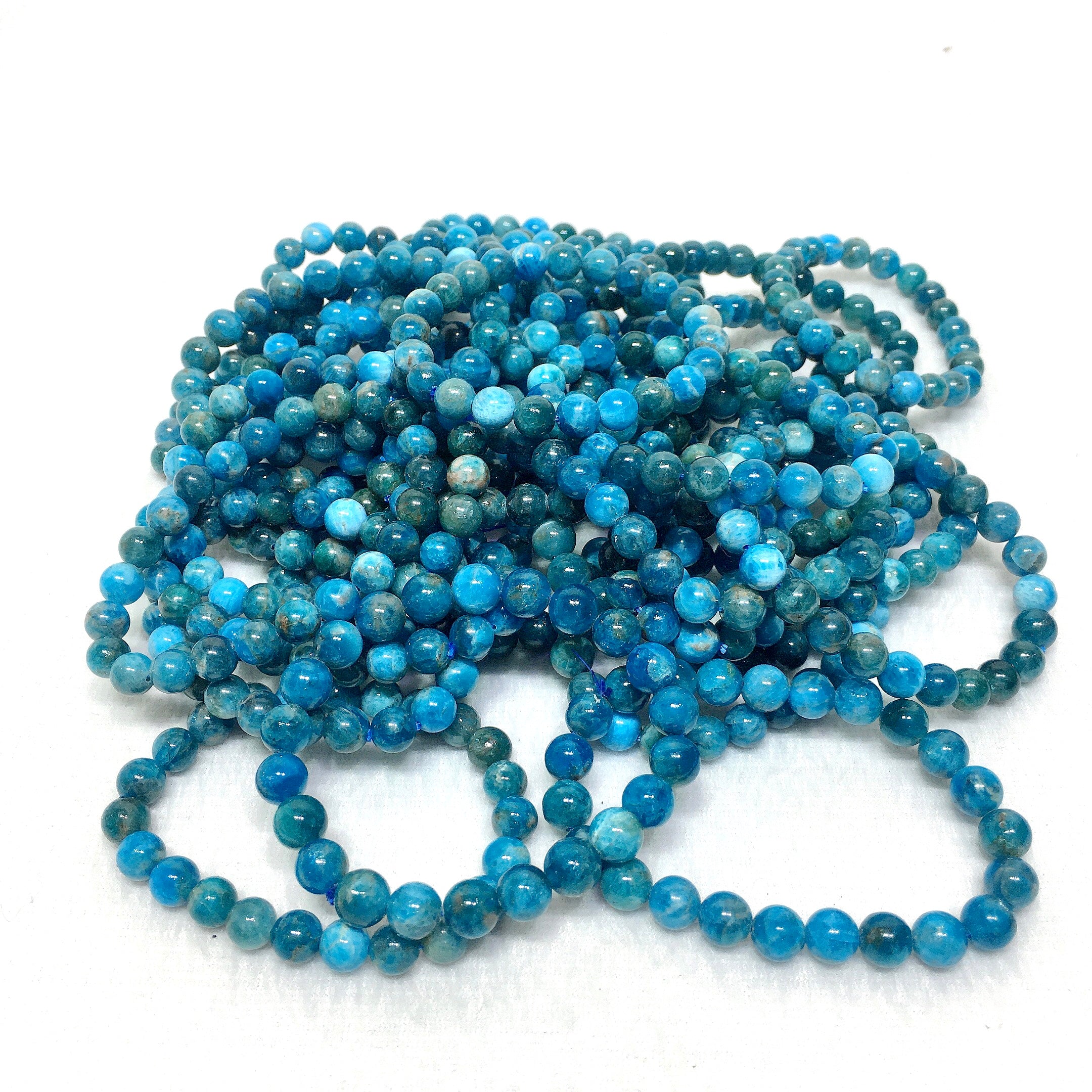 blue apatite bracelet