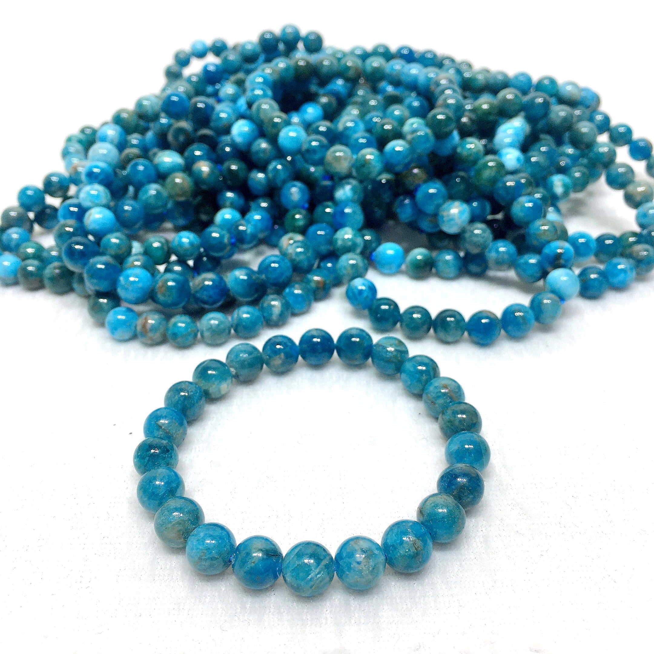 blue apatite bracelet