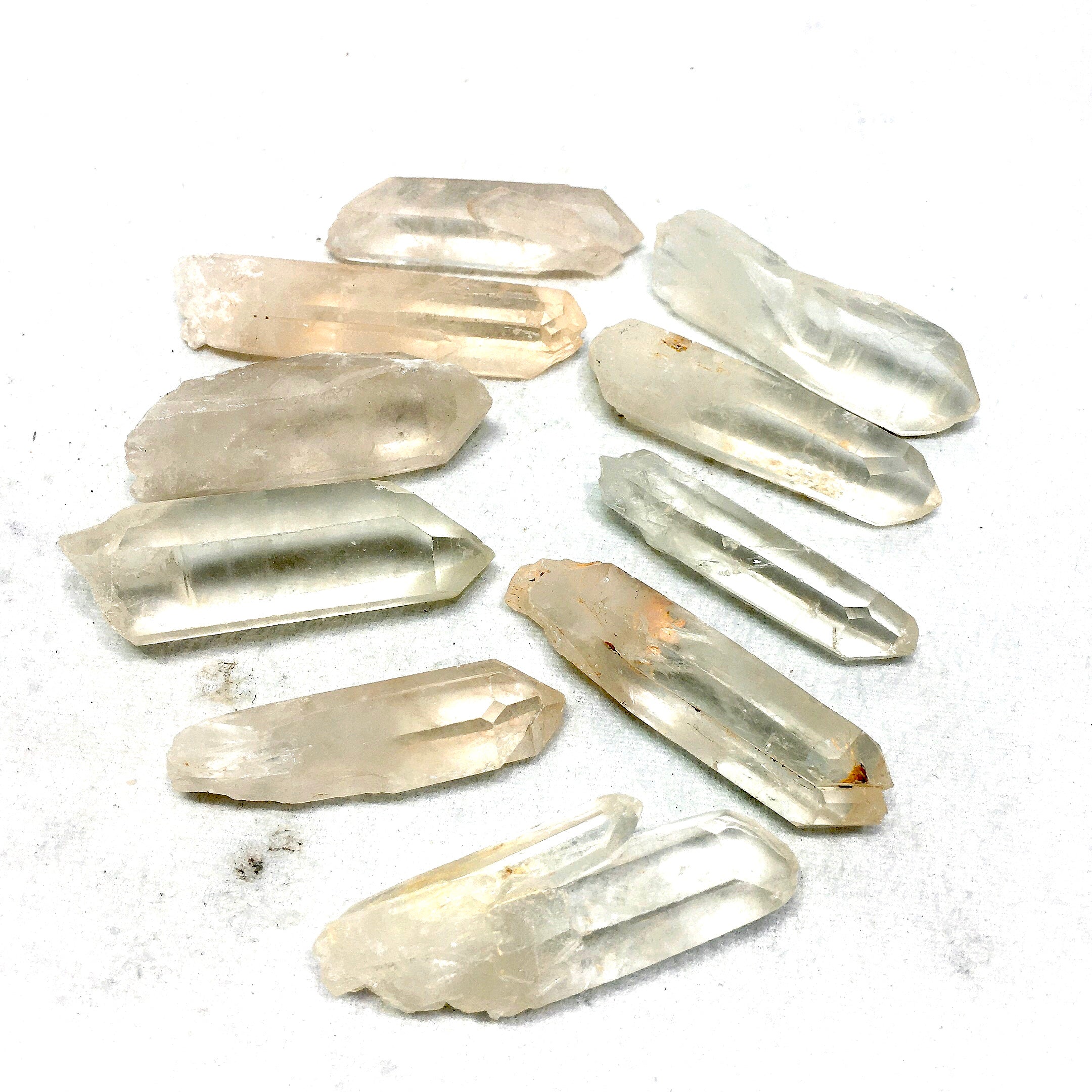 clear quartz raw