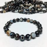1000 eye agate bracelet