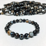 1000 eye agate bracelet