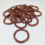 red jasper bracelet