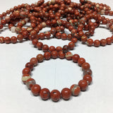 red jasper bracelet